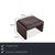 Leather 2-Seater Sofas, Armchair and Ottoman in Leather from Erpo Milano, Set of 4 For Sale - Image 5 of 18