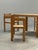 Dining Table and Chairs in Ash Wood and Rattan by Derk Jan De Vries for Maisa De Seveso, 1970s, Set of 5 For Sale - Image 12 of 18