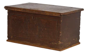 Antique Wood Trunk, 1836