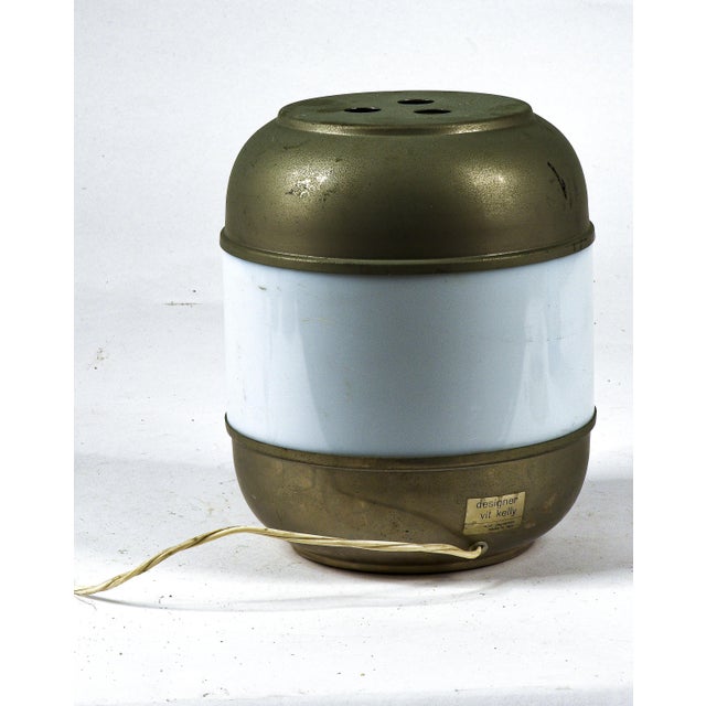 Silver Binox Mod-11 Lamp by Vit Kelly, 1970s For Sale - Image 4 of 9