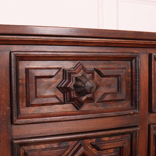 Spanish Brutalist Sideboard, 1970s For Sale - Image 6 of 11