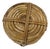Wood Vintage Italian Crespi Style Rattan and Brass Rim Wine Coaster For Sale - Image 7 of 7