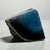 Stone Vintage Brazilian "Blue Shot Eyes" Polished Dyed Agate Geode Bookends - A Pair For Sale - Image 7 of 10