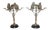 Bronze Crane Candlesticks - a Pair For Sale