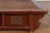 19th Century Chinese Qing Dynasty Dark Red Lacquer & Rattan Top Coffee Table For Sale - Image 12 of 13