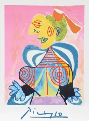 1980s "L'Alesienne" Lithograph After Pablo Picasso