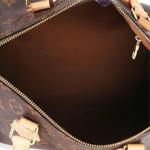 Brown Monogram Canvas Speedy 30 For Sale - Image 8 of 8