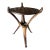 Vintage Hand-Carved African Game Table / Mancala Table From Malawi For Sale