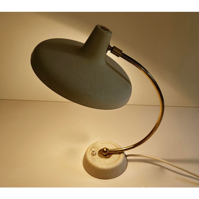 Vintage Italian Lamp in the style of Stilnovo, 1950s For Sale - Image 12 of 18