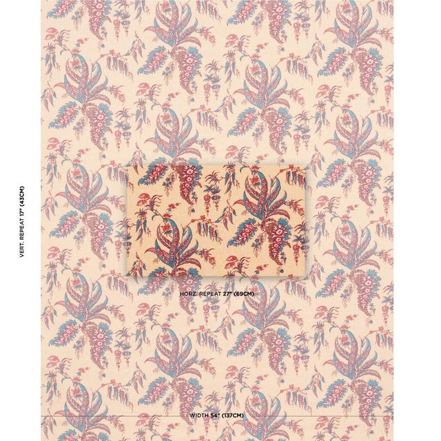 Inspired by an antique hand block print, Apolline Botanical is a fanciful, leafy floral fabric that evokes traditional...