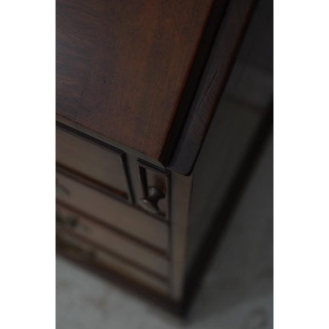 1960s Kittinger Cw-1 Colonial Williamsburg Mahogany Desk For Sale - Image 12 of 18