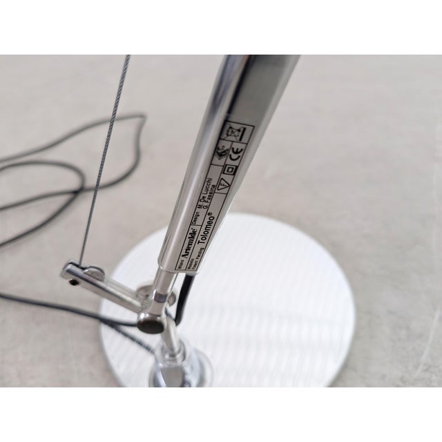 Silver Vintage Tolomeo Table Lamp from Artemide For Sale - Image 8 of 9