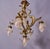 Art Nouveau Bronze Chandelier with Irises, France, 1900 For Sale - Image 11 of 11