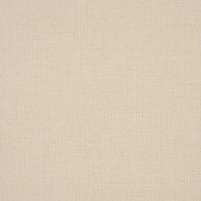 Schumacher Banbridge Linen Vinyl Wallpaper In Sand For Sale