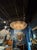 Large Murano Glass 2-Tone Disc Flush Mount Chandelier For Sale - Image 4 of 6