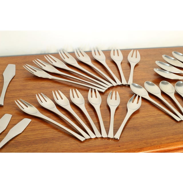 Circa 1960s Dansk Odin Stainless Flatware Set of 56 Chairish