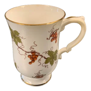 Mid 20th Century Royal Victoria Fine Bone China Coffee Cup Rov1 Pattern