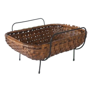 Vintage 1950s MCM Italian Magazine Basket Catch All