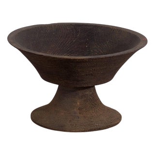 Antique Chinese Wooden Bowl For Sale