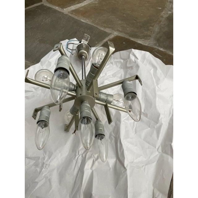 Transparent Vintage 1960s Kalmar Glass Chandelier For Sale - Image 8 of 10