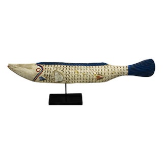 Large Bozo Fish Puppet, Mali For Sale