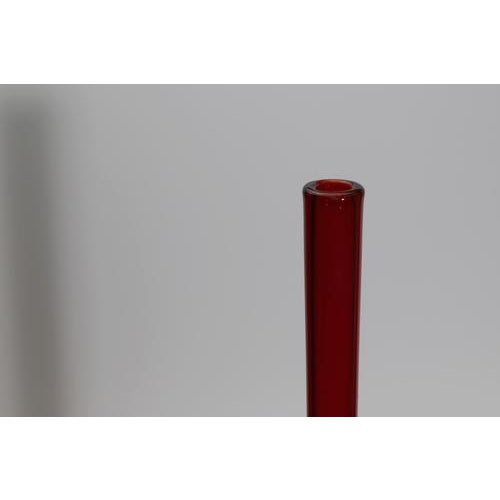 Hand-Blown Murano Glass Pencil Vase by Carlo Moretti, Italy, 1970s For Sale - Image 6 of 10