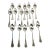 2000s Oneida Community Stainless Grapefruit Spoons - Set of 15 For Sale