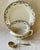 1920s English Bone China Gravy Boat and Round Chop Plate - 3pcs For Sale - Image 4 of 17