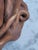 Abstract Late 20th Century Italian Sculpted Leather Mask Wall Hanging For Sale - Image 3 of 11
