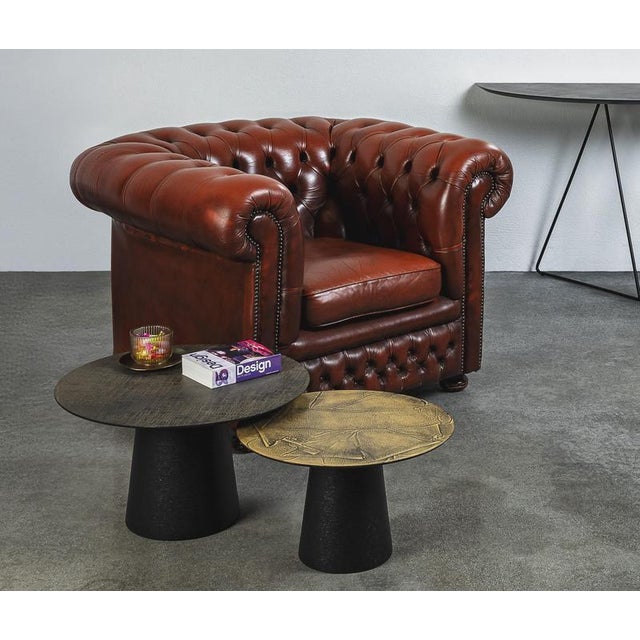 Not Yet Made - Made To Order Spatolato Gold Leaf Mushroom 700 Coffee Table by Disain1971 For Sale - Image 5 of 6