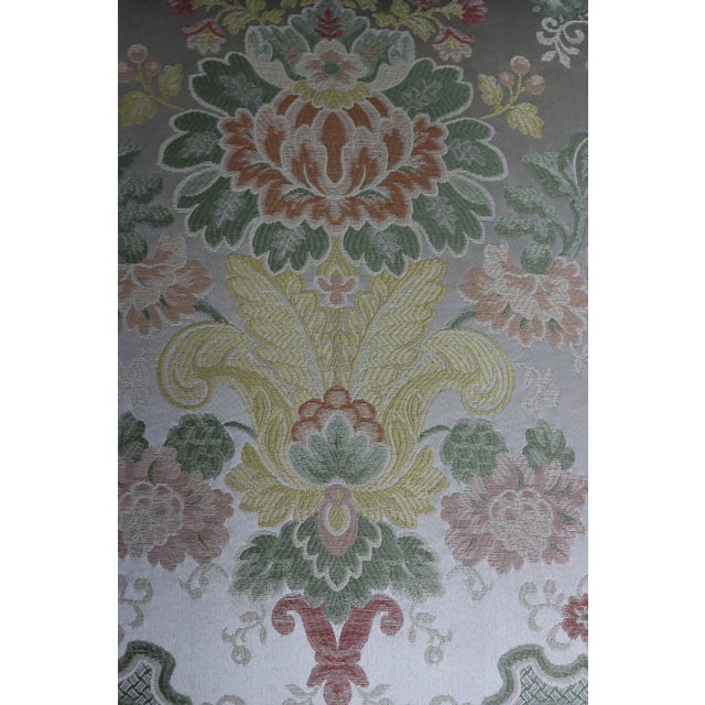 Pair of Henredon French Style Cherry Footstools For Sale - Image 12 of 13