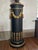 Ebonized Black Lacquered Bronze Mounted Italian Neoclassical Pedestal Column For Sale - Image 9 of 13