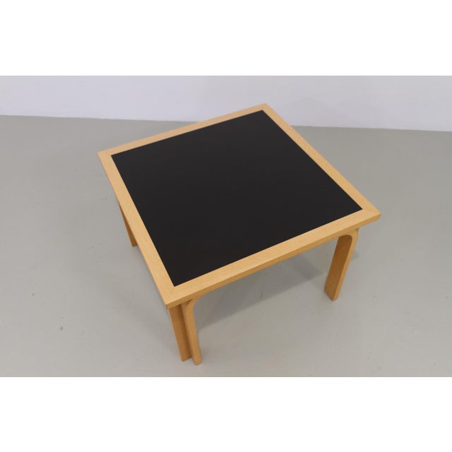 Danish Oak and Black Botium Lounge Table from Magnus Olesen, 1970s For Sale - Image 6 of 18