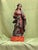 Gold Saint Barbara, Polychrome Carving, 18th Century, Wood For Sale - Image 8 of 9