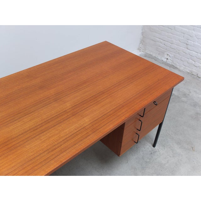 Vintage Freestanding Desk by Günter Renkel for Rego, 1960s For Sale - Image 16 of 18