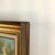 Signed Mid-Century European Impressionist Landscape Oil Painting in Gilt Frame For Sale - Image 9 of 12