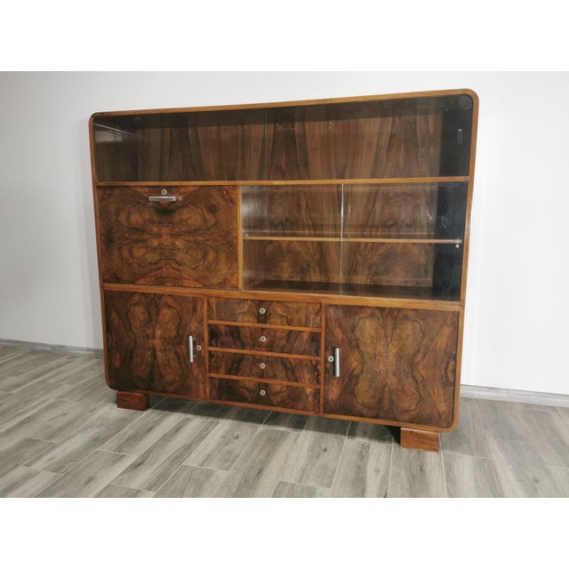 Cupboard attributed to Jindrich Halabala, 1940s For Sale - Image 18 of 18