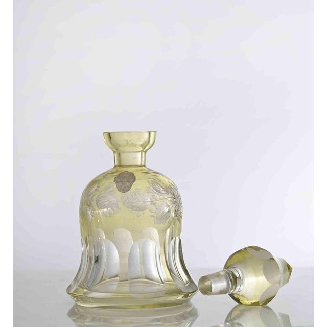 Vintage jug with decorations is a beautiful art object realized in 1970s. European manufacture 19 cm x 9,5 cm. Very good...