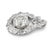 1910s Edwardian Gia 2.25 Carat Diamond Platinum Pendant For Sale - Image 4 of 7