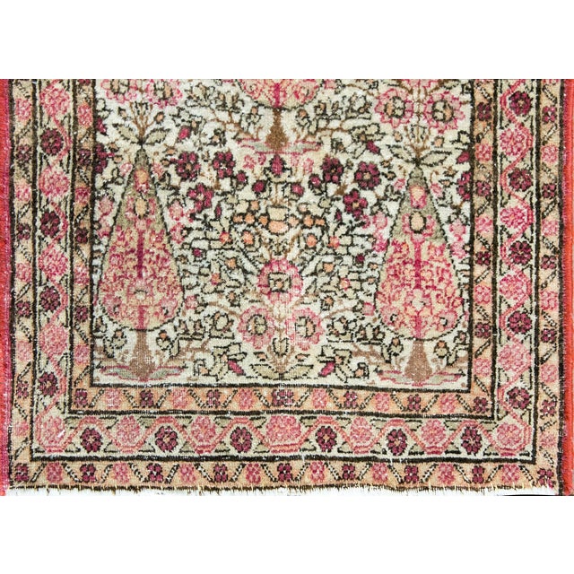 Early 20th Century Persian Lavar Kirman Rug For Sale In Chicago - Image 6 of 15