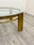 Metal Brass Coffee Table For Sale - Image 7 of 7