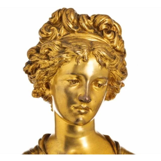 Baroque Female Figure Léopold Oudry Sculpture For Sale - Image 3 of 5