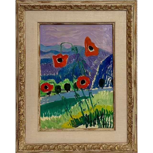 Frederick B. Serger, French Fauvist Post Impressionist Oil Painting Frederick Serger Ecole De Paris For Sale In Miami - Image 6 of 8