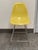 Design Plus Gallery presents a Fiberglass Yellow Shell Counter Stool. This iconic midcentury design pairs a molded yellow...