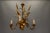 Mid-Century Hollywood Regency Chandelier with Cattail Motifs, 1950s For Sale - Image 14 of 18