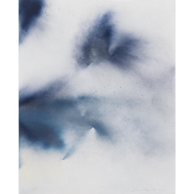 Jaanika Peerna Contemporary Abstract Pigment and Air on Mylar "Hunch 26" by Jaanika Peerna For Sale - Image 4 of 4