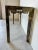 Hollywood Regency Mastercraft Greek Key Brass Console Table/ Sold For Sale - Image 10 of 12