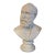 Antique 19th Century English Parian Porcelain Bisque Portrait Bust of President James Garfield For Sale