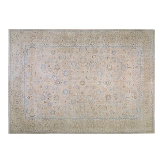 Vintage Turkish Anatolian Hand Knotted Wool Rug, 11'2"x16' For Sale