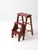 Farmhouse Vintage Fold Out Step Ladder For Sale - Image 3 of 12